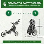 Caddytek CaddyLite EZ Fold Version 8 Golf Push Cart